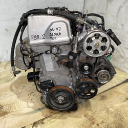 ACURA TSX MOTOR 2004-2008 JDM ENGINE  K24A-RBB 2.4L 4CYLINDERS