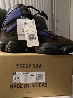 Yeezy 500 High Tyrian size 10.5