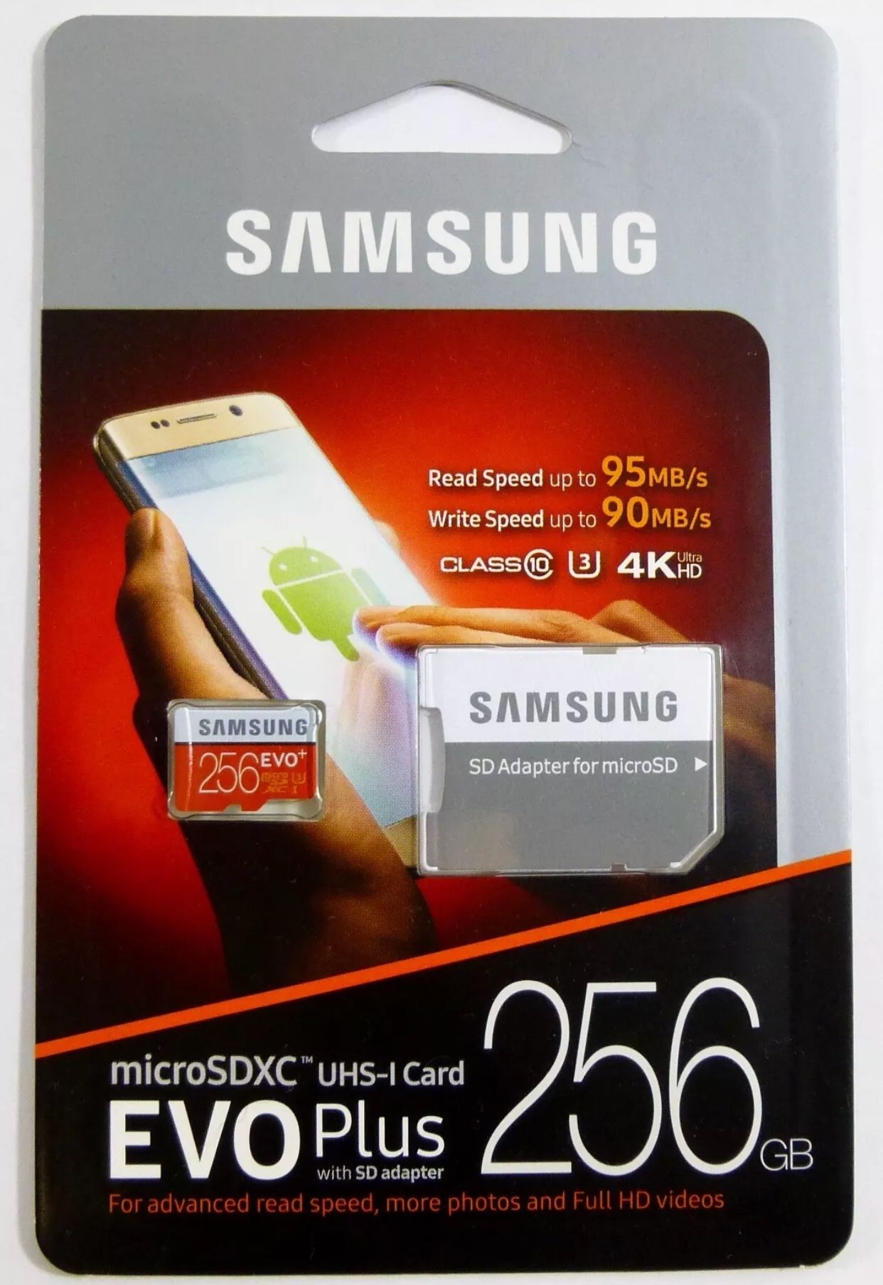 New Samsung evo Plus 256gb