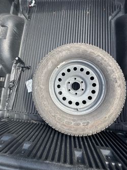 Silverado spare tire/Tool kit