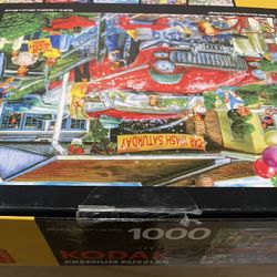1000 Piece Kodak Premium Jigsaw Puzzle-Car Wash-Colorful-Bonus Poster- CrazyArt