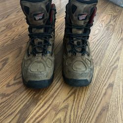 Red Wing Steel Toe Boots – Size 11.5 & 9.5 – Vibram Soles