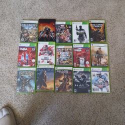 Xbox 360 And Xbox X Video Games(Offer ME A Price!!)