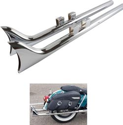 Harley Davidson fish tail exhaust