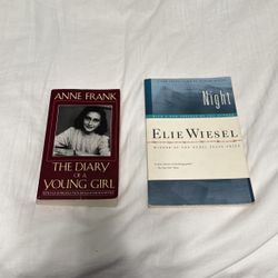 Holocaust BOOKS—Anne Frank / Night