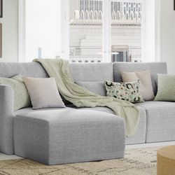BEAUTIFUL- Beautiful Drew Modular Sectional Sofa with Ottoman by Drew Barrymore