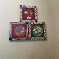 Sports Wall Decor (Canvas)