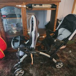 Sit N Stand Double Stroller 