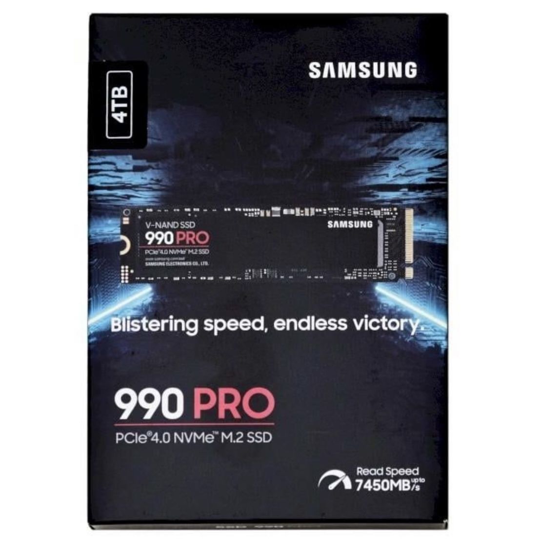 4TB SAMSUNG 990 PRO M.2 SSD PCIe 4.0x4 NVMe 7450 MB/s No box