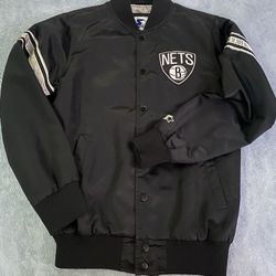 Brooklyn Nets Starter Jacket Size Small