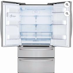  ONE MONTH OLD- BRAND NEW - LG LMXS28626S 28 cu.ft. 4-Door French Door Refrigerator - Stainless Steel