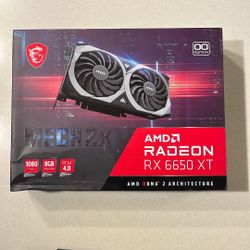 MSI Radeon RX 6650 XT MECH 2X OC