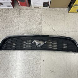 Mustang 2010-2014 Headlights, Upper Grille, And Third Brake Light