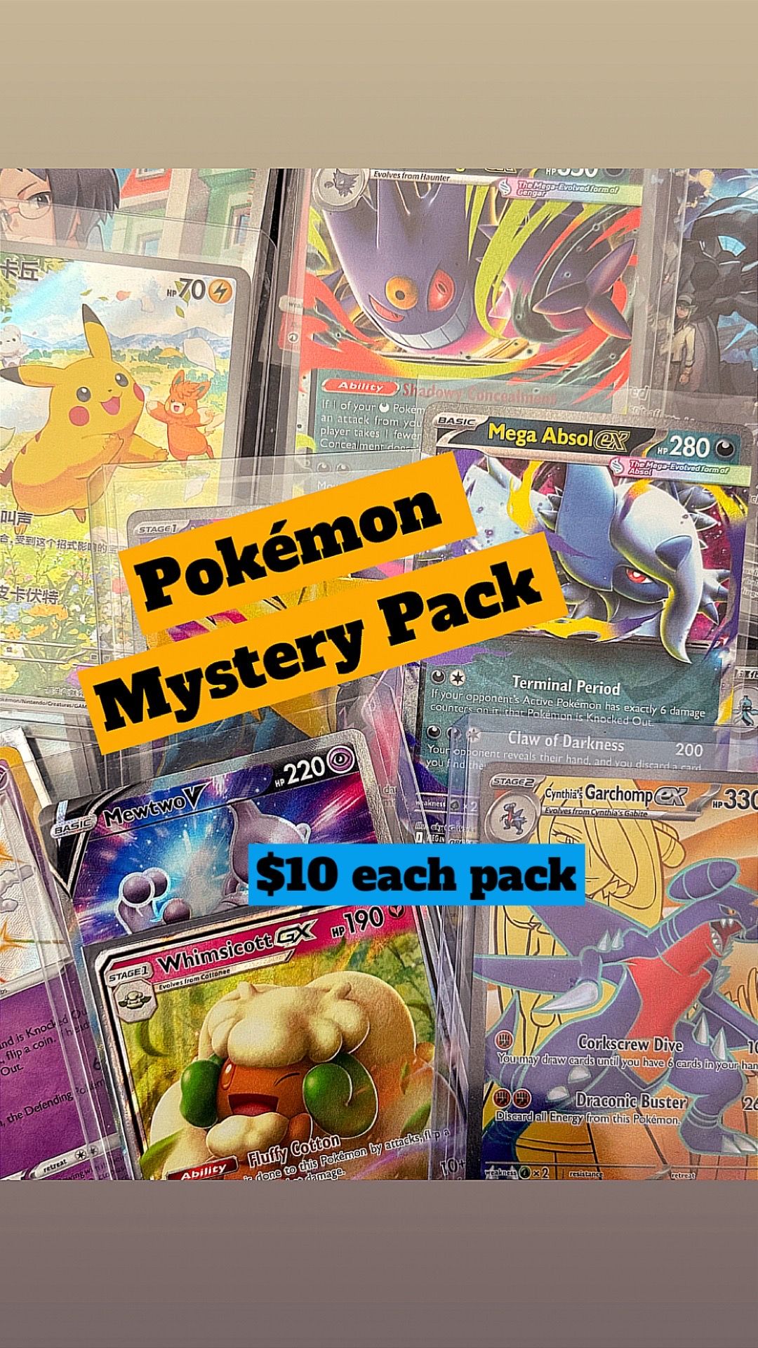 Pokémon Mystery Packs