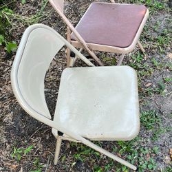 Two Folding Chairs