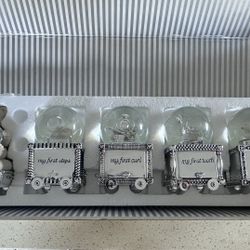 Things Remembered Teddy Bear Snow Globe Train