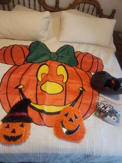 A bunch of Halloween decor for your house or trunk or treat use