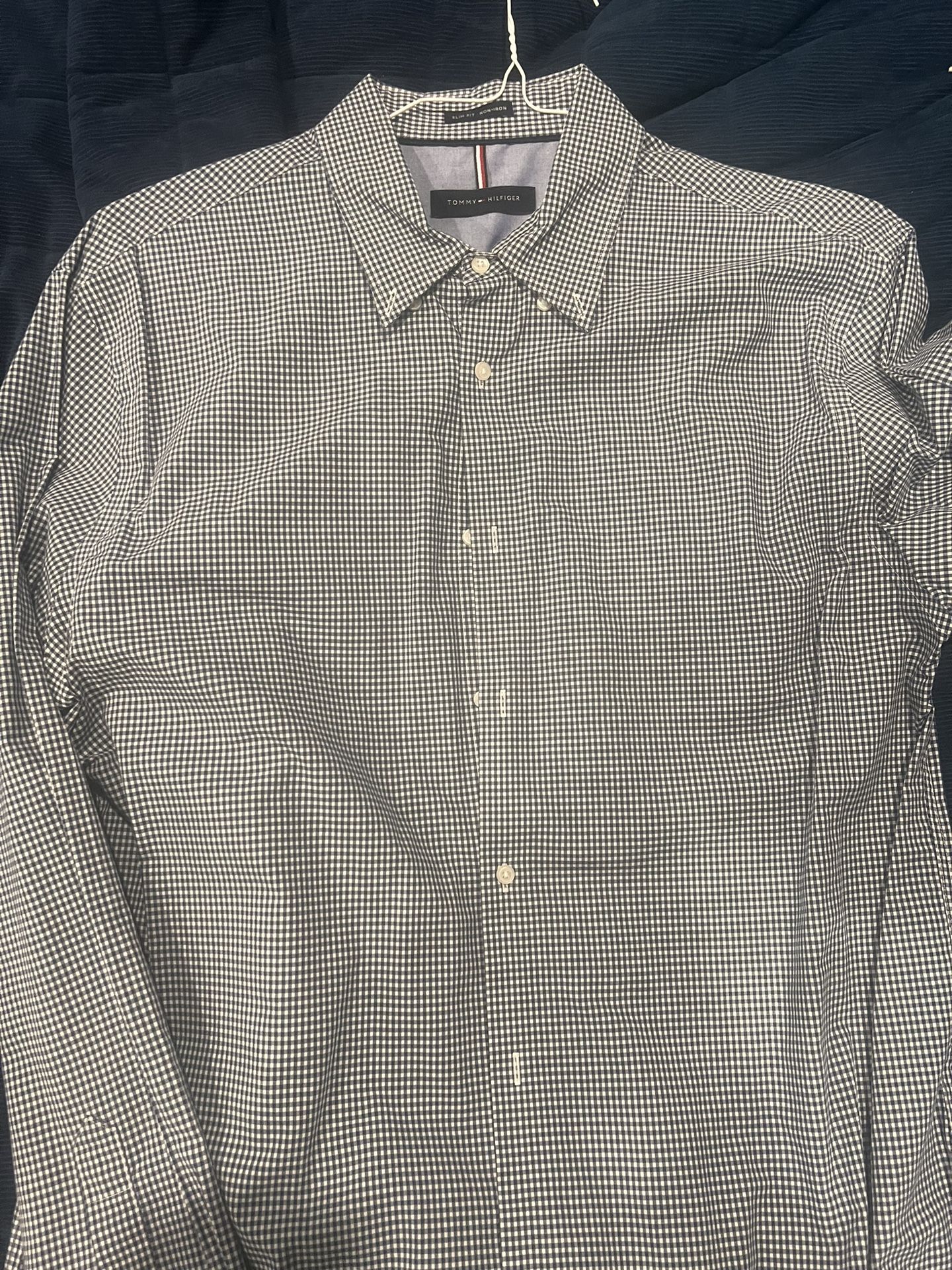 Tommy Hilfiger Checkered Dress Up Shirt