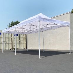 $200 (New in Box) Heavy duty 10x20 ft ez pop up canopy outdoor party tent instant shades w/ carry bag