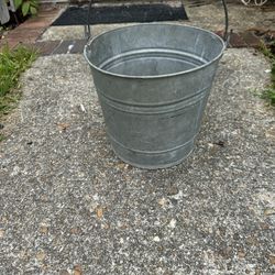 Beautiful Galvanize Number 12 Bucket