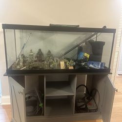 75 Gal Aquarium With Everything