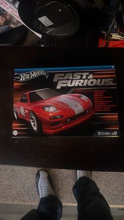 Hot Wheels HVX27 Fast and Furious 10 Car Pack Vehicle Toy Mini Car 3 Years Old and Multi
