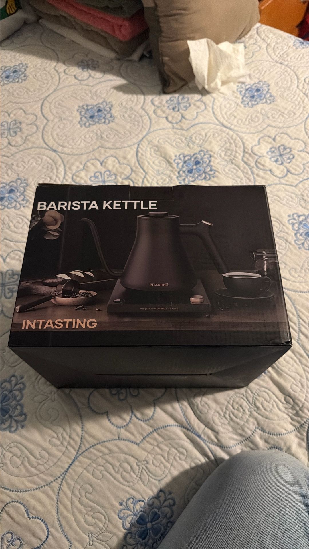 Intasting Barista Electric Kettle – Gooseneck Pour Over