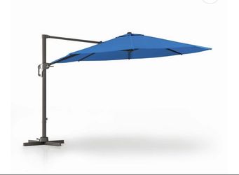 Bluu 12ft Sequoia Pro Cantilever Umbrella Round 1-Tier