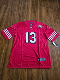 49ers Mens Purdy red throwbacks Jerseys $50ea lg xl 2x 3x Only