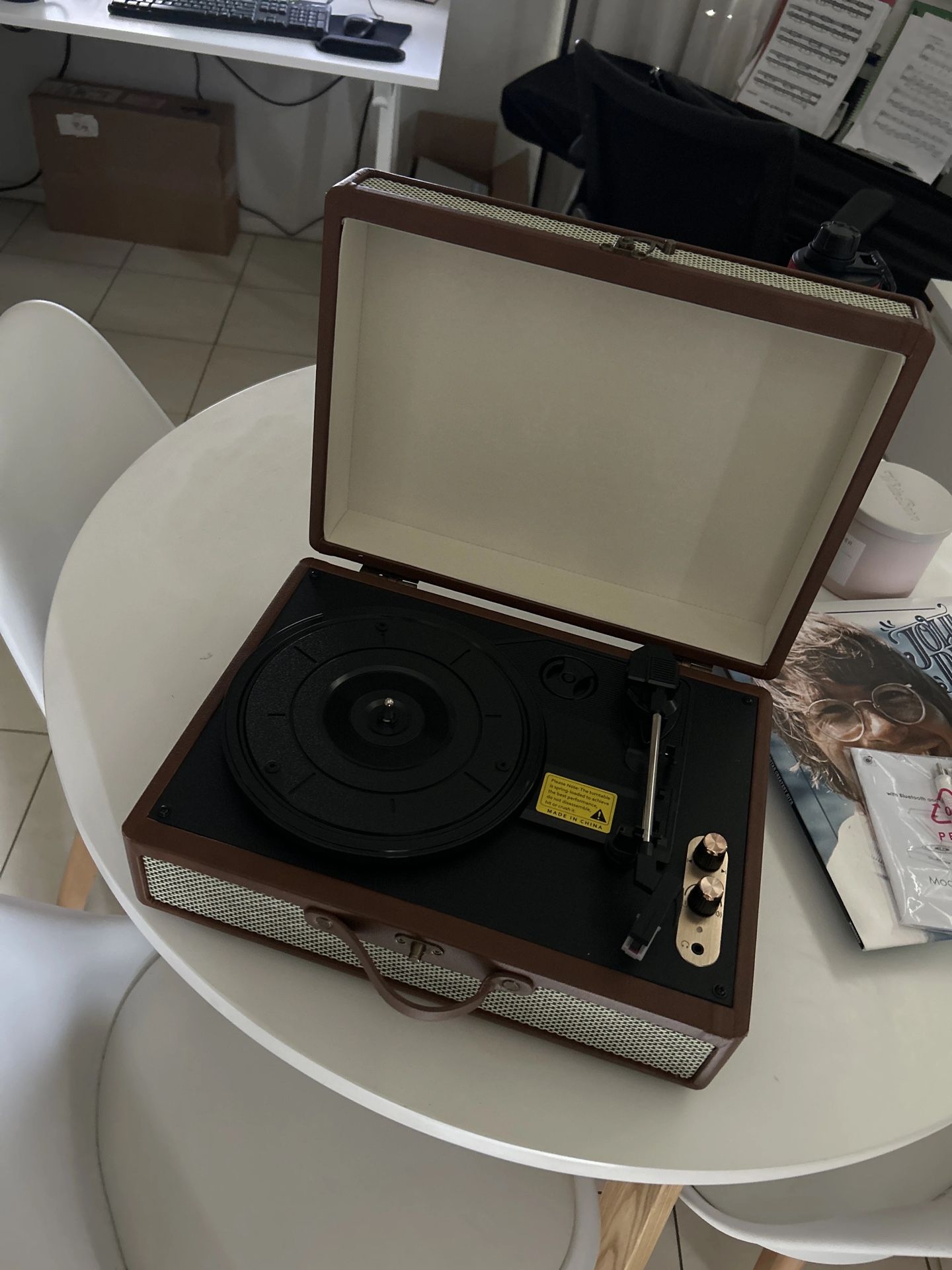 Suitcase Record Player