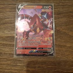 Volcanion V Pokemon Card