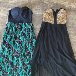 Size Small Long Maxi Dresses Gold Formal And Casual 