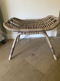 Rattan Foot Stool/Ottoman