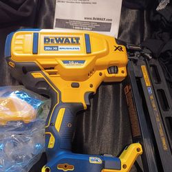 New DeWalt 16 Gauge Nailer