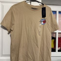 Tommy Hilfiger T-Shirt - Orange, Blue, Tan