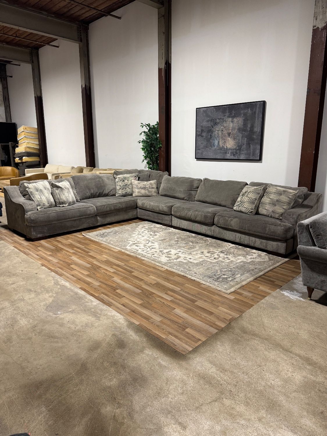 Deep Seated Modular Sectional (Retail $3500+)