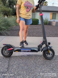 Off-road scooter fast fun to ride