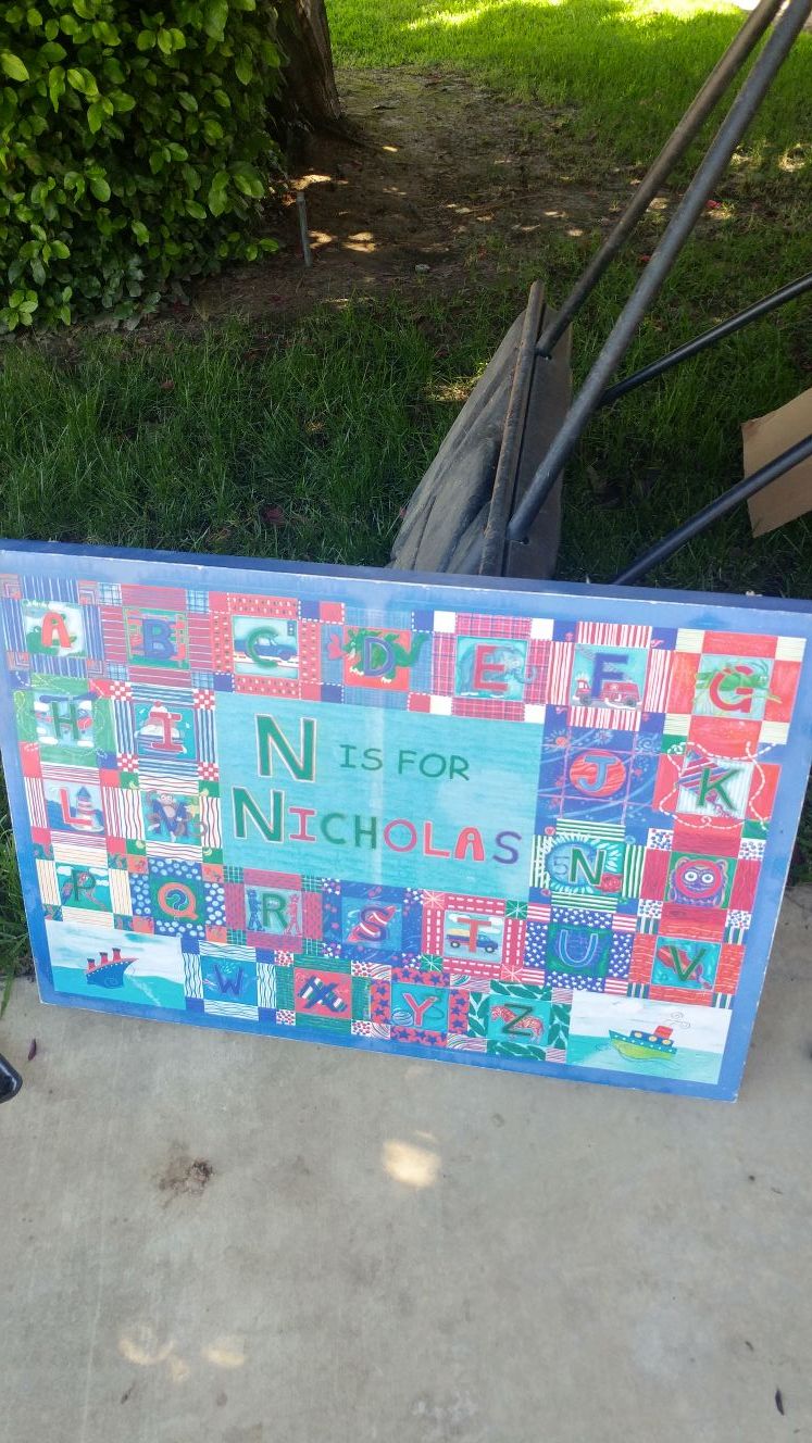 N is for Nicholas picture