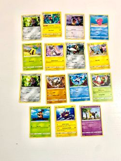 15 POKAMON CARDS / NEW