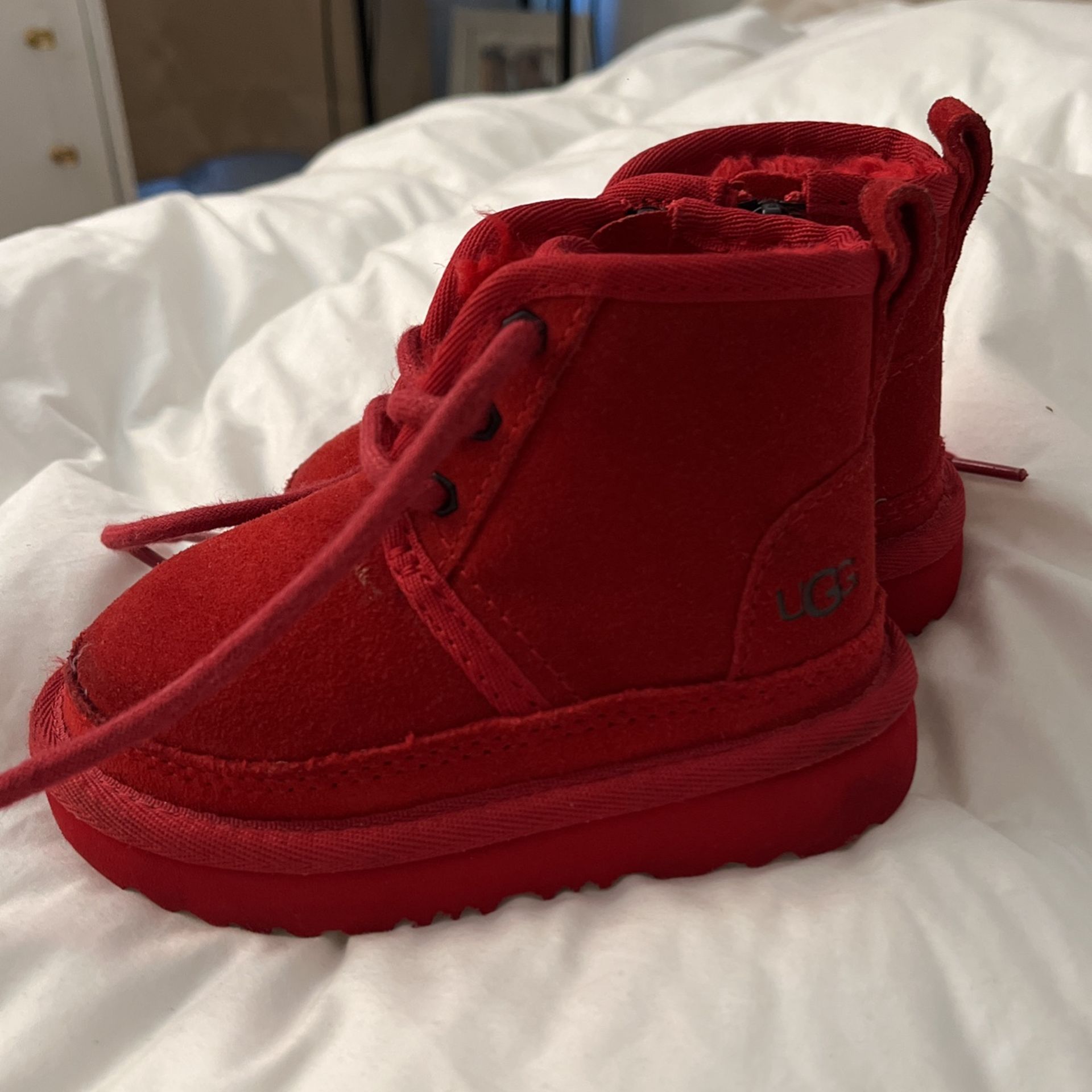 Toddler Red Ugg Boots