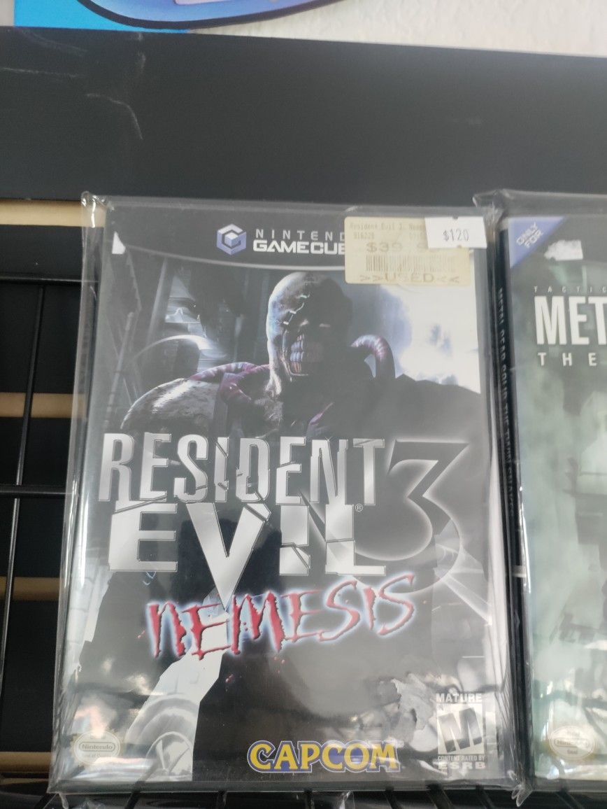 Resident Evil 3 Nemesis GameCube