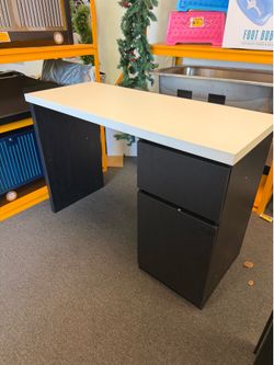 New 43”x18” Wooden Desk Vanity Table with Drawer Computer Desk