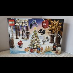 Lego Star Wars Age 6+ 75340 329pcs Advent Calendar 2022 24 days New, factory sealed Smoke/pet free Thank you for looking!