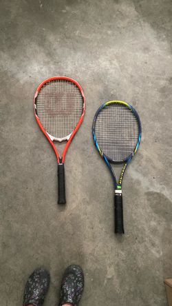 Tennis rackets