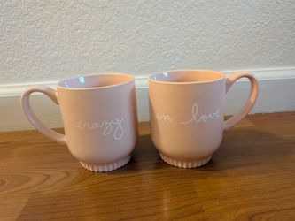 Set of 2 Used Opalhouse Pink Mugs