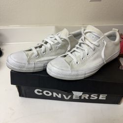 White Converse 
