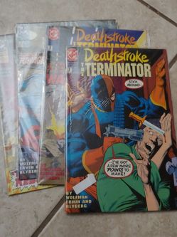 Deathstroke the terminator comic book
