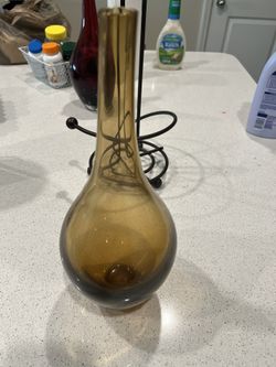 Glass Vase (gold)