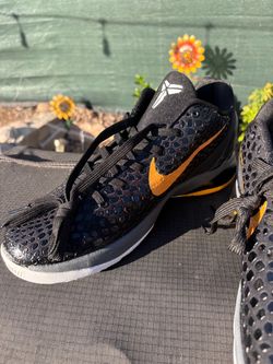 Nike zoom kobe 6 pronto black del sol sz 11new