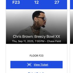 Chris Brown Tickets 